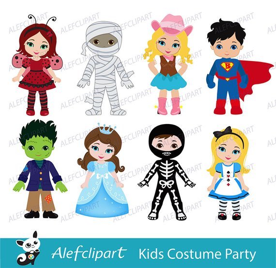 Cute halloween costume clipart 2 » Clipart Portal.