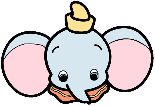 Disney cuties clipart dumbo.