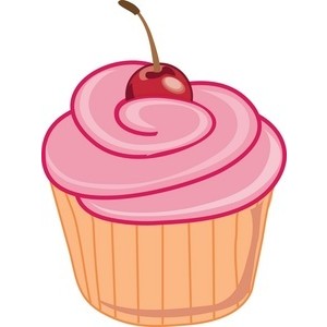 Cupcakes Clipart Border.