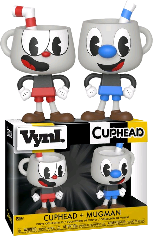 Cuphead & Mugman Vynl.