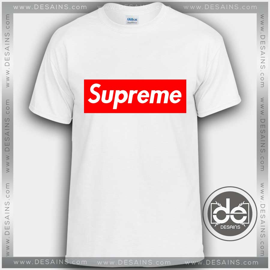 Buy Custom Tshirt Supreme Logo Tshirt Mens and Womens.