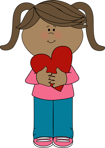 Girl In Love Clipart.