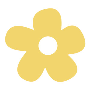 Big Yellow Flower Clip Art.