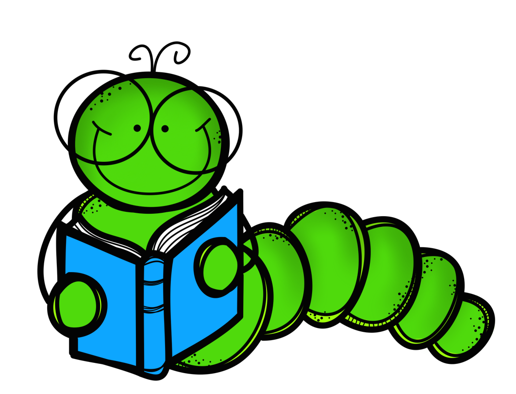 Bookworm Clipart.