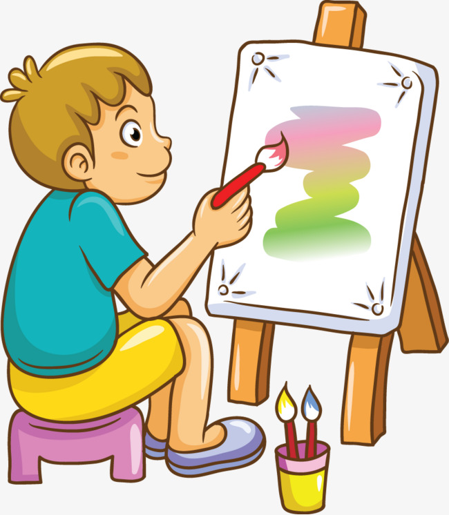 Boys clipart painting, Boys painting Transparent FREE for.