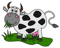 Eating cow clipart.