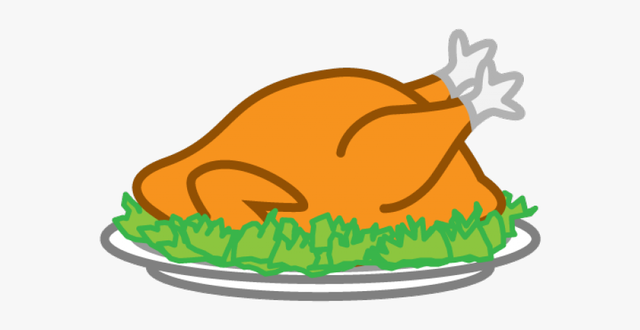 Thanksgiving Cooked Turkey Clipart , Transparent Cartoon.