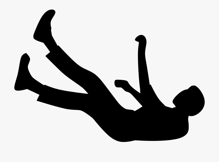 Man Falling Transparent Background Clipart , Png Download.