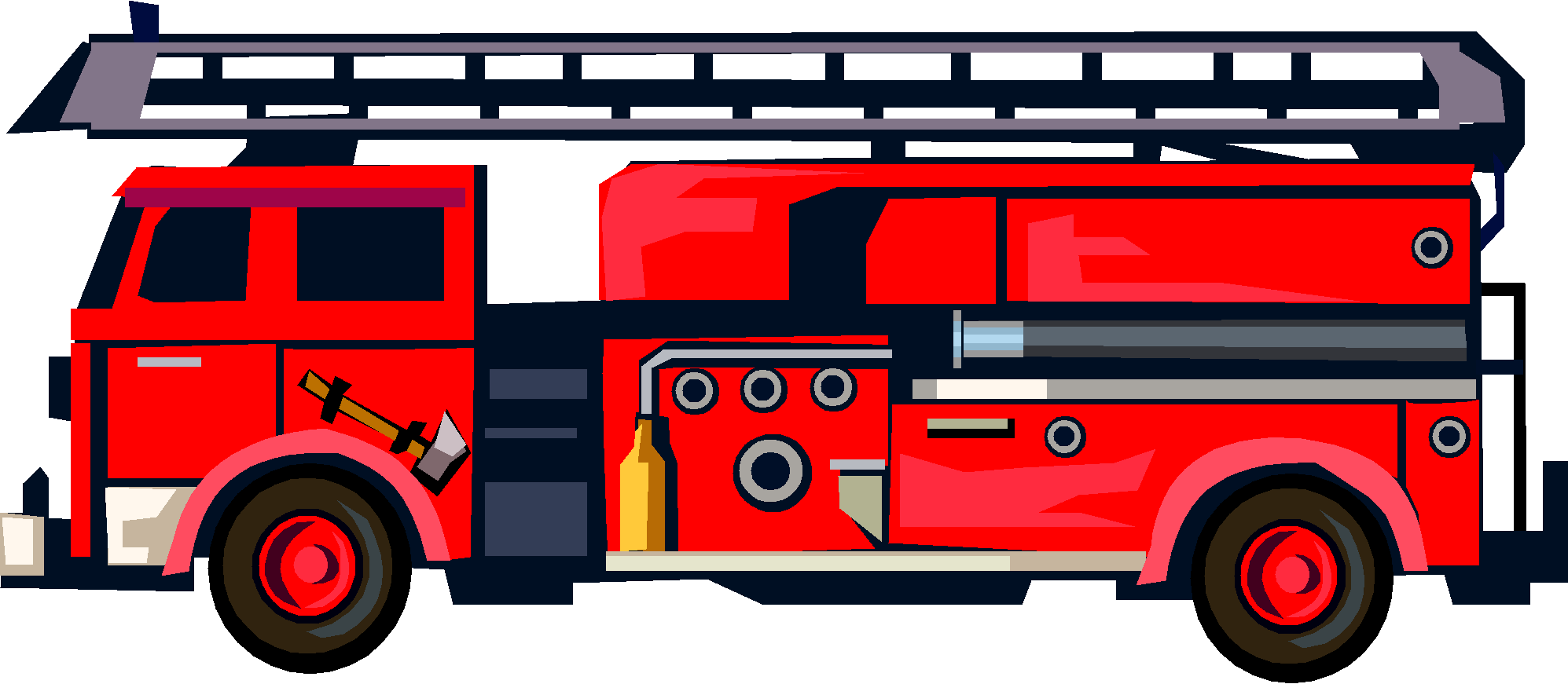 Fire Truck Clipart.