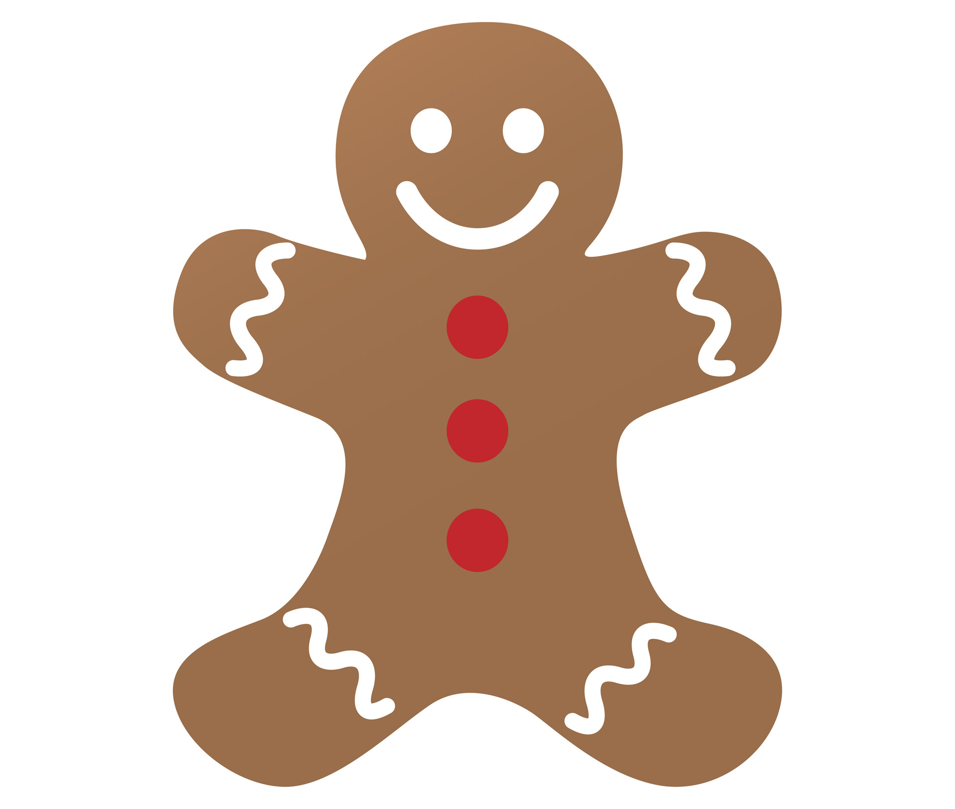 Free Gingerbread Man Clipart.