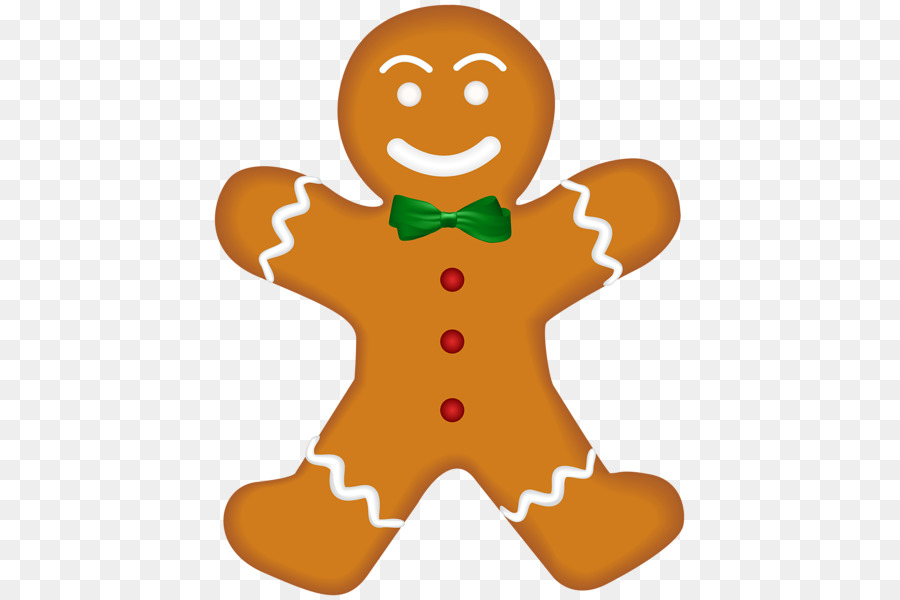 Christmas Gingerbread Man clipart.