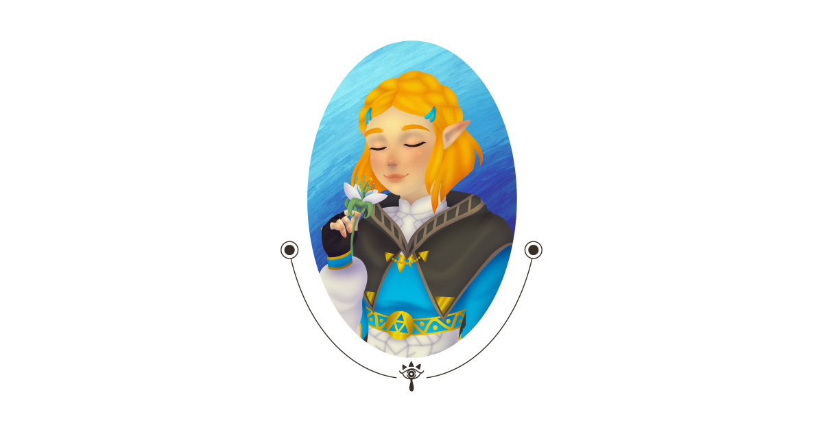 Short Hair Zelda by skyesartcorner.