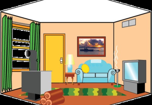 Living room clipart 9 » Clipart Station.