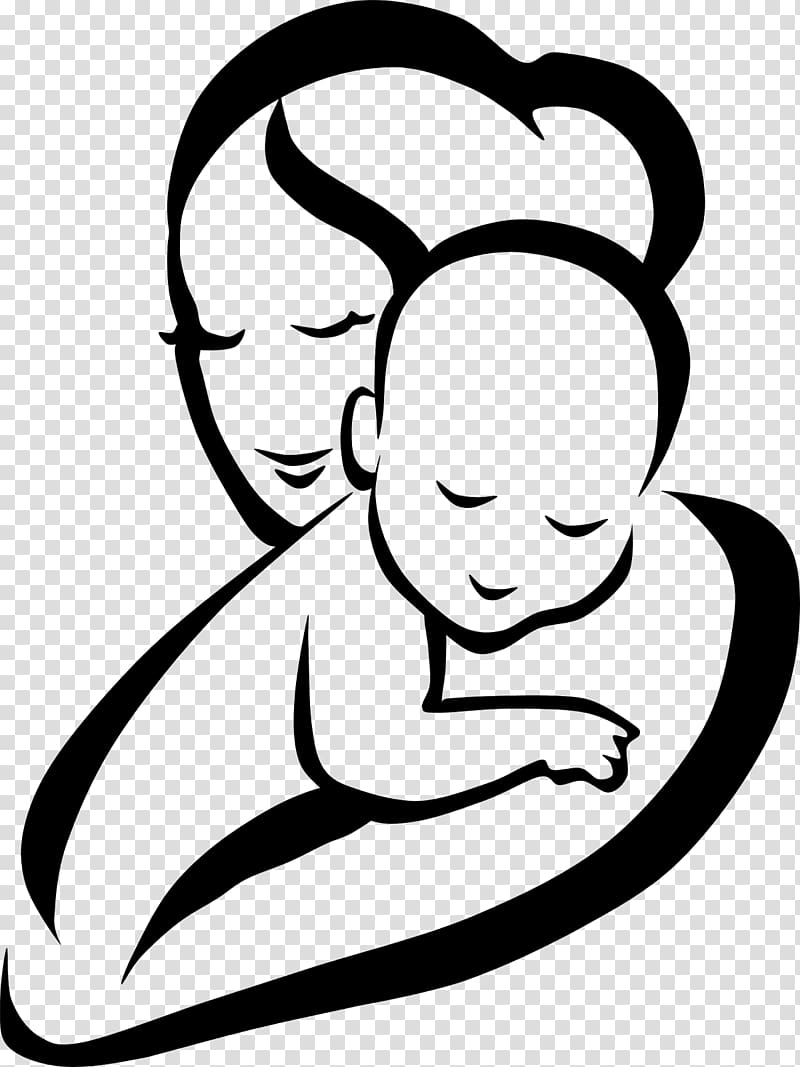 Mother Child Infant , mother holding baby transparent.