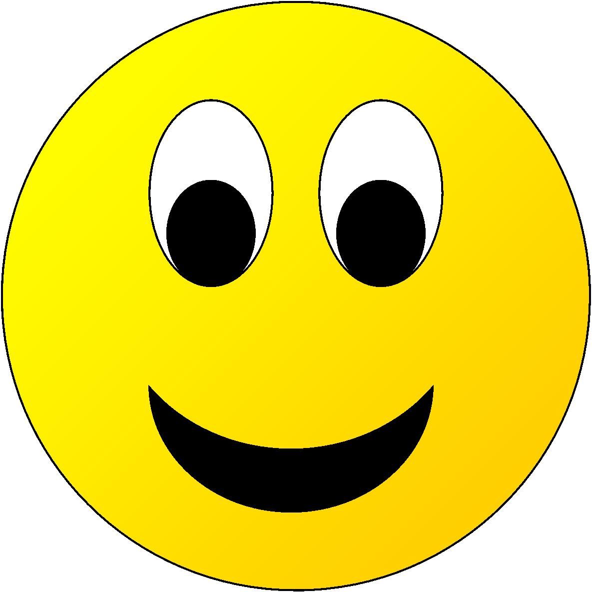 Happy Face Star Clipart.