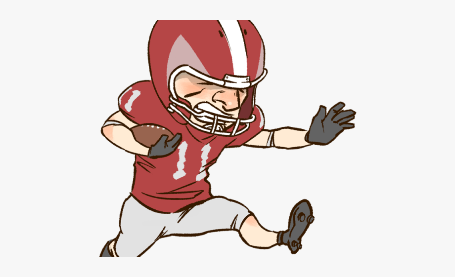 Football Players Clipart.