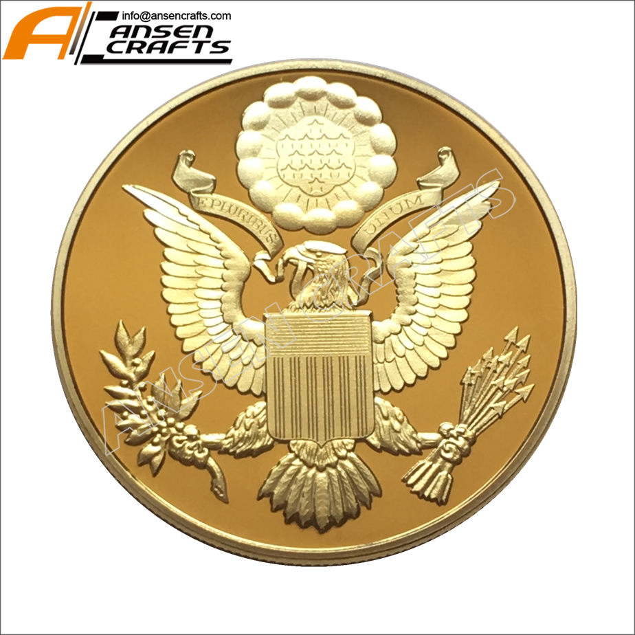 American National Emblem Annuit Coeptis Novus Ordo Seclorum Masonic Gold  Coin Collections.