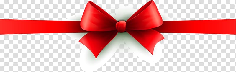 Christmas Banner Common holly Red, Red bow bow transparent.