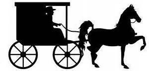 Carriage clipart amish, Carriage amish Transparent FREE for.