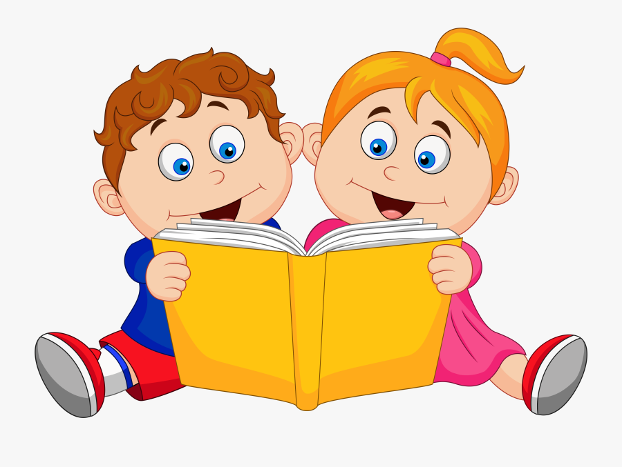 Children Reading Bookscartoongoogle.