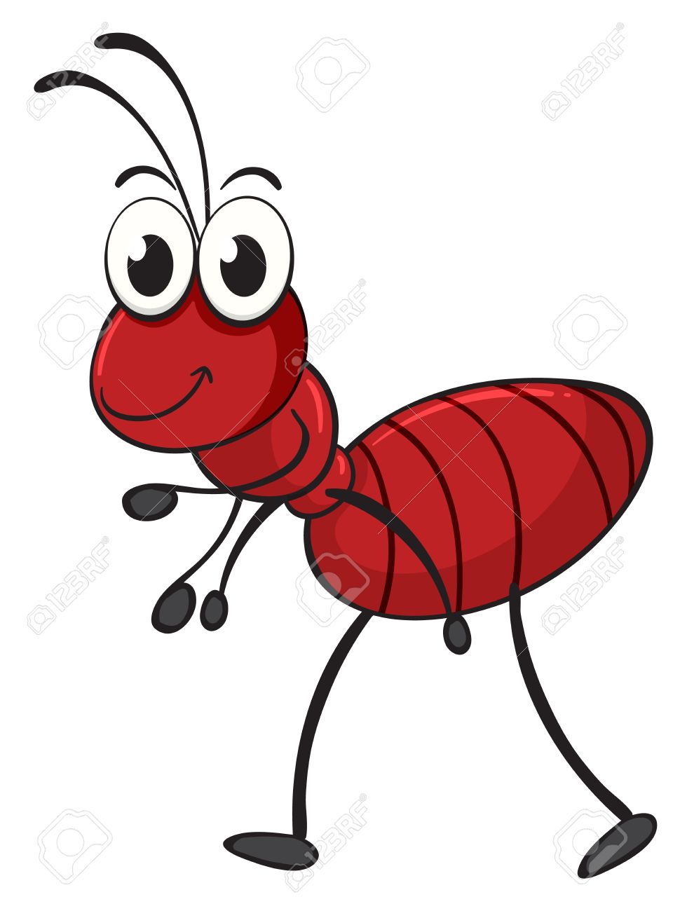 Cartoon Ant Clipart.