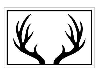 218 Deer Antler free clipart.