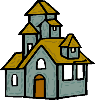 Old House Clipart.