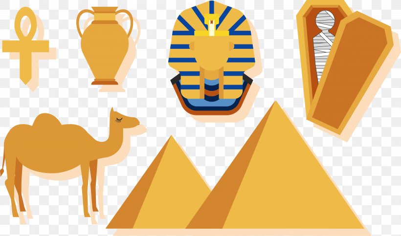 Egyptian Pyramids Ancient Egypt Clip Art, PNG, 4591x2708px.