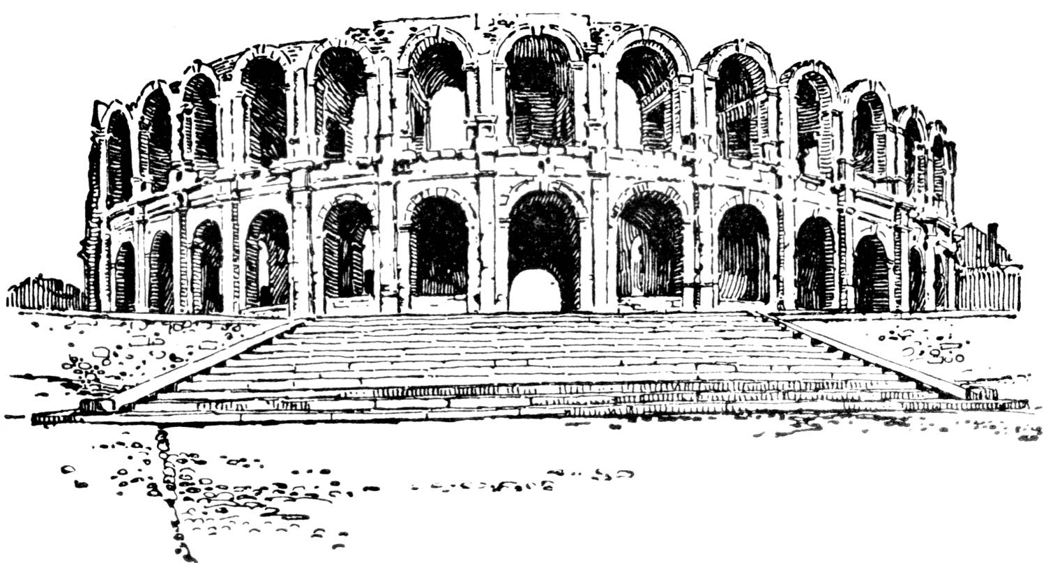 Ancient ruins clipart.