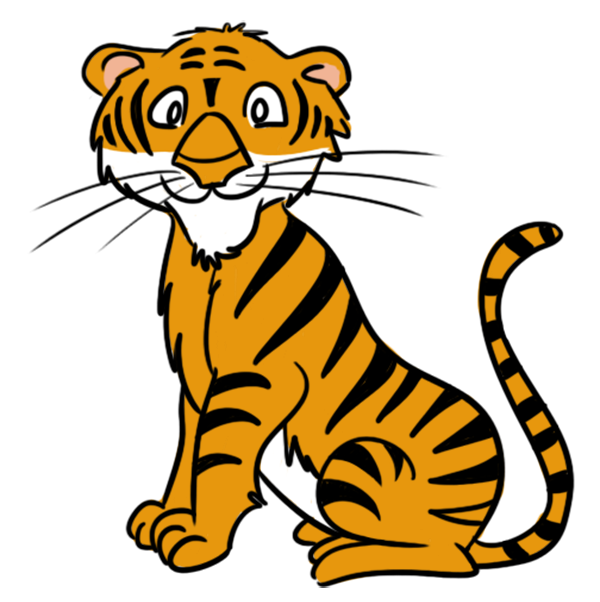 Pictures of cartoon tigers clipart images gallery for free.