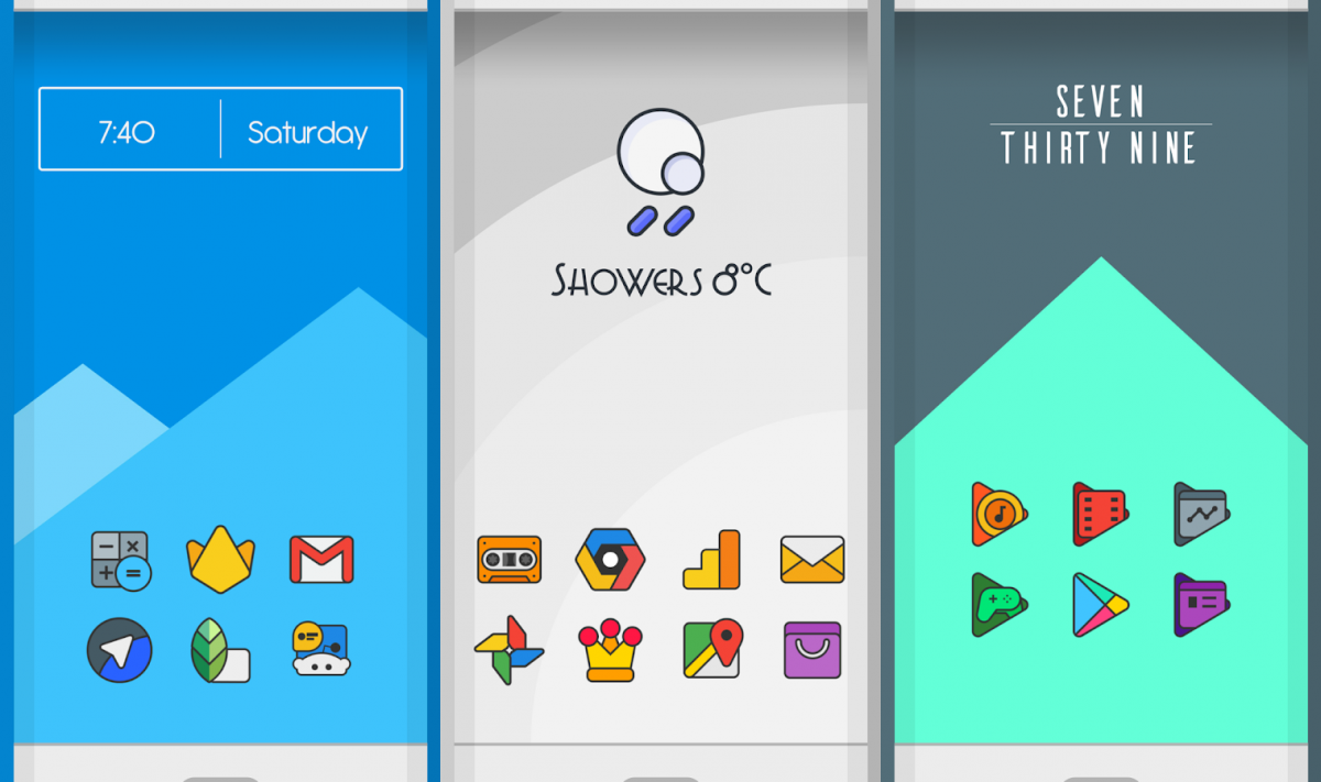 Top 10 Icon Packs for Android.