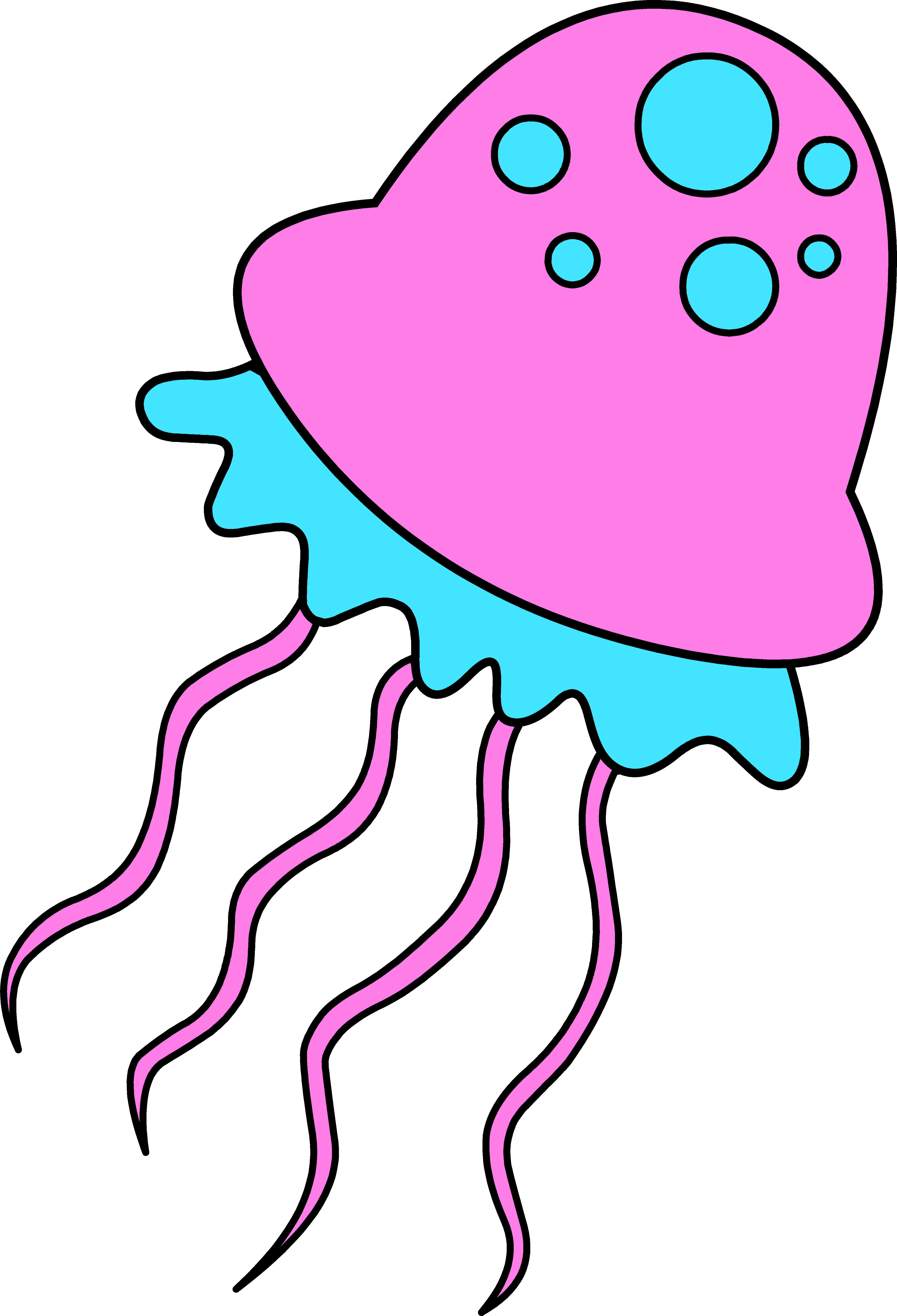 Jellyfish Clipart.