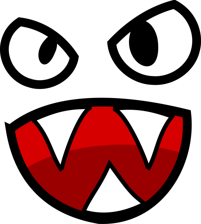 Angry Mouth Png.