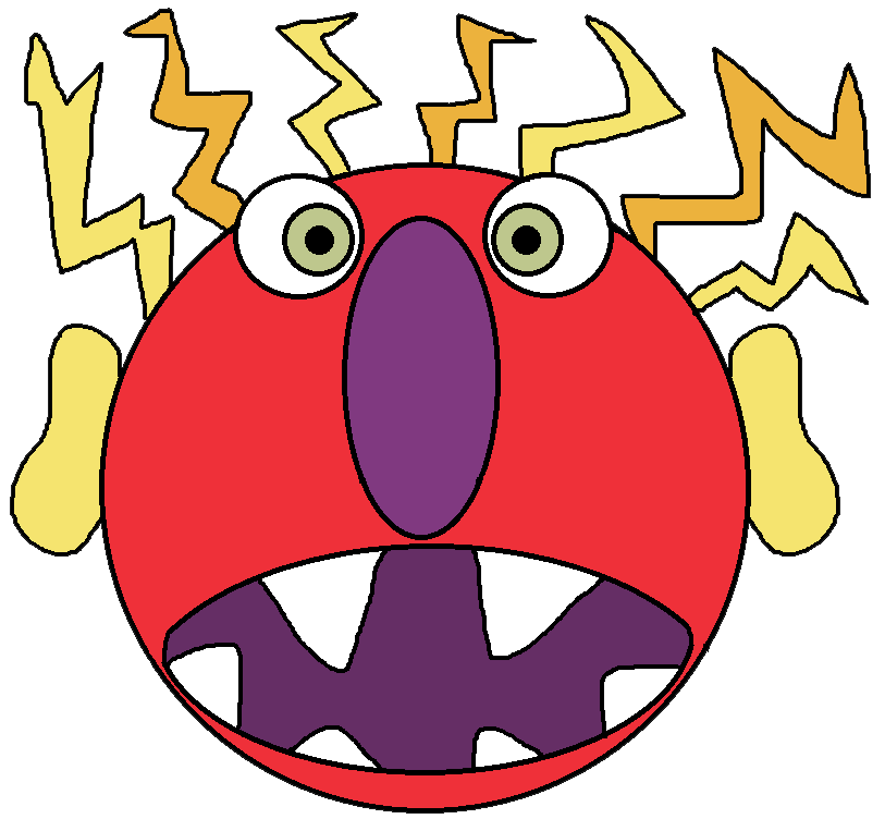 Monster clipart angry monster, Monster angry monster.