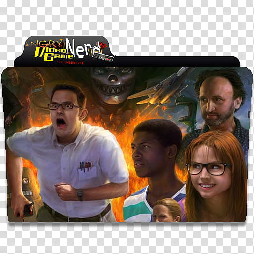 Epic Movie Folder Icon Vol , Angry Video Game Nerd Movie.