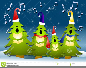 Free Clipart For Christmas Carolers.