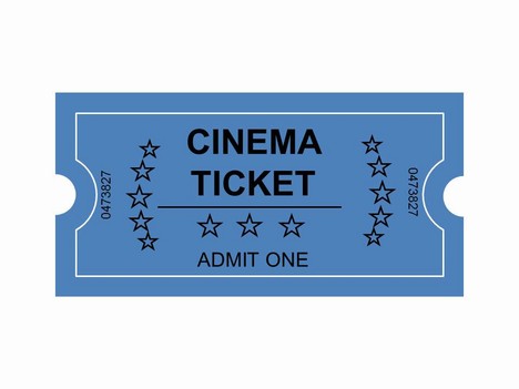 Cinema tickets clip art.