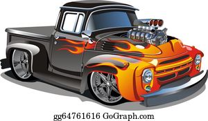 Hot Rod Clip Art.