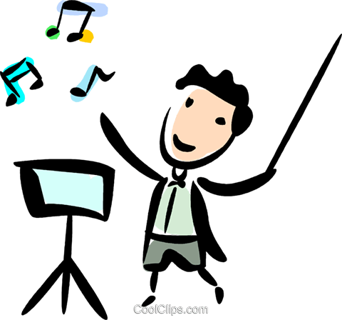 Orchestra Conductor Clipart.