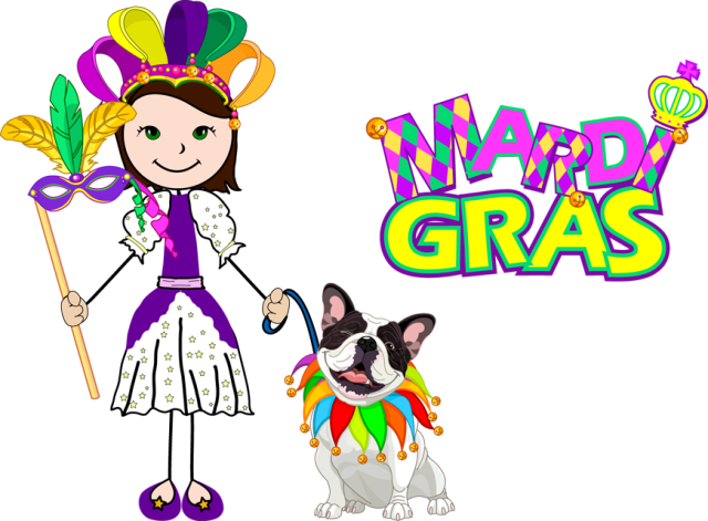 Mardi gras celebration 6 clipart clipartcow.