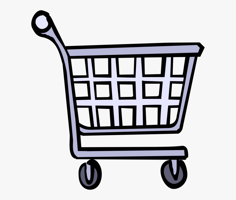 Cart Vector Grocery.