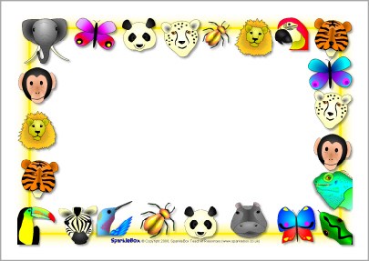 Animal border clipart 3 » Clipart Portal.