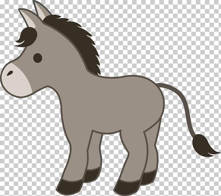 Donkey Drawing Cartoon , donkey PNG clipart.