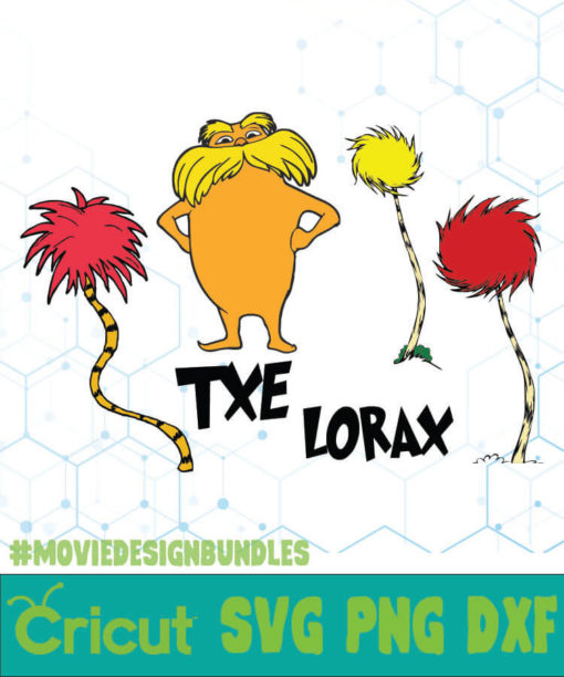 THE LORAX 3 DR SEUSS QUOTES SVG, PNG, DXF.