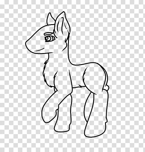 FU Stallion V size , black animal sketch transparent.