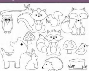 Woodland Baby Animals Coloring Pages Coloring Pages.