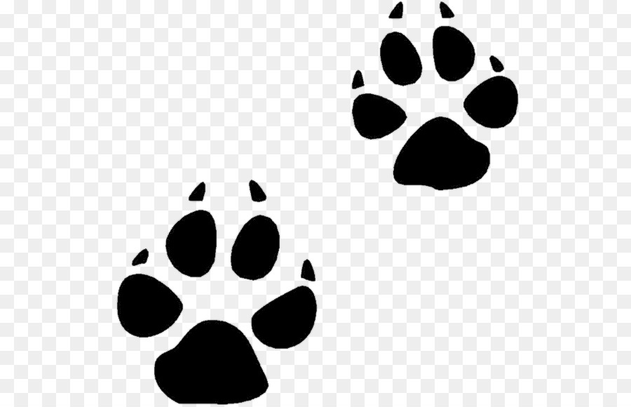 Bear Footprint Clipart.