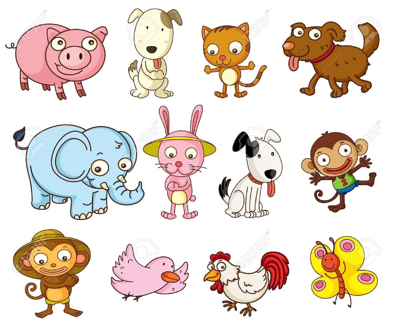 Animals In Clipart.