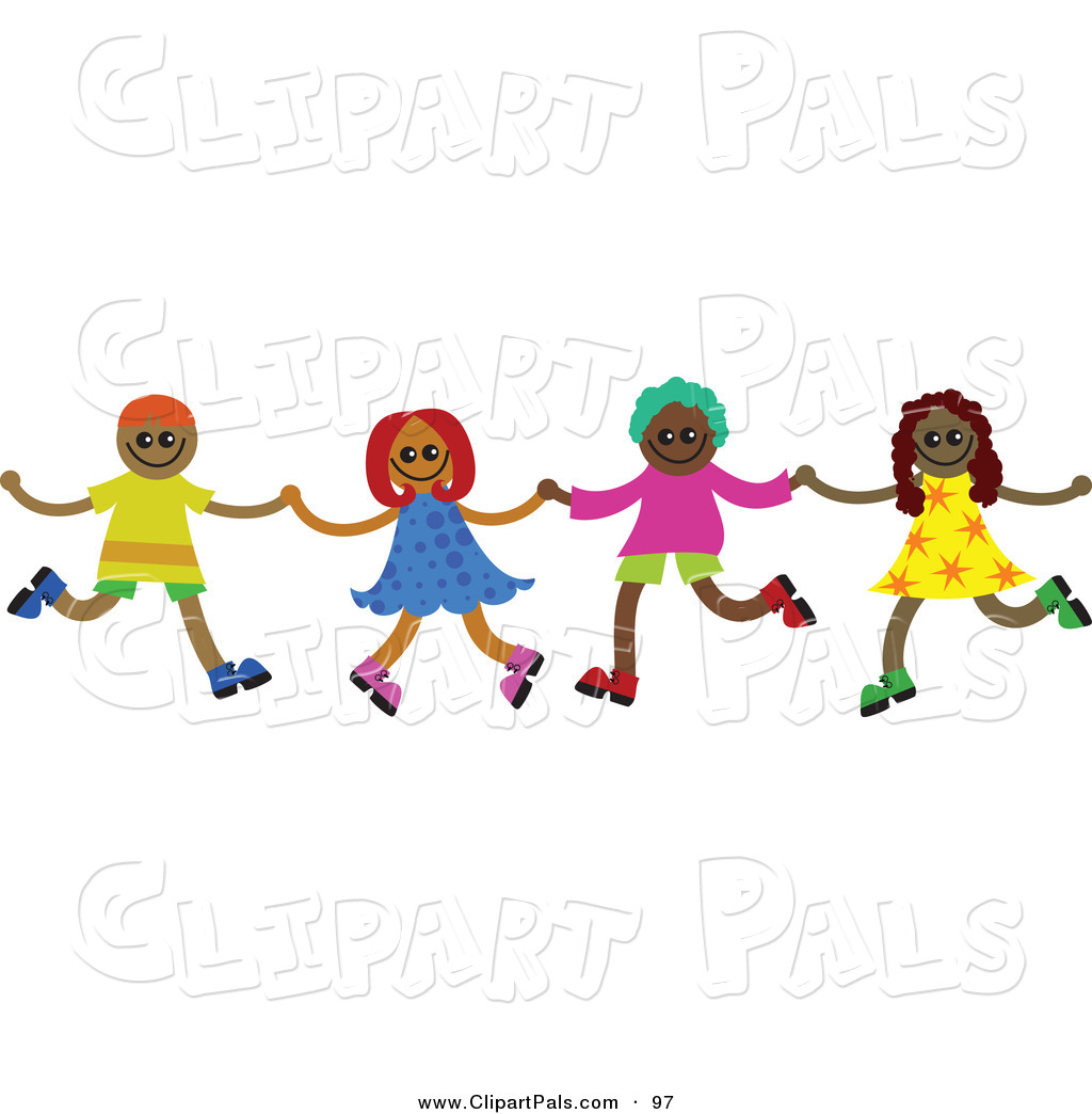 Teen Girls Running Clipart.