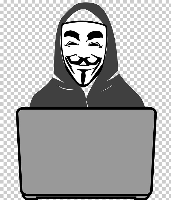 Security hacker Anonymous , hacker, Guy Fawkes mask.